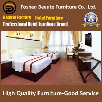 Hotel Furniture/Luxury Double Bedroom Furniture/Standard Hotel Double Bedroom Suite/Double Hospitality Guest Room Furniture (GLB-0109875)