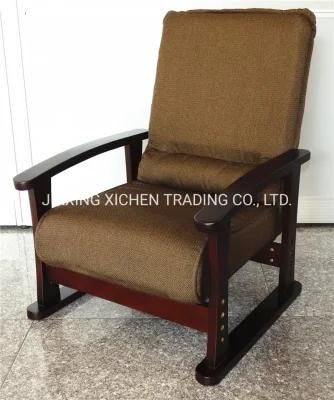 Khaki Fabric Home Office Furniture Leisure Recliner Sofa Chair