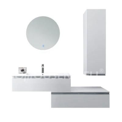 Popular Design Bathroom Cabinet Mirrored Single Basin Bathroom Furniture