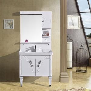 Modern Fashion PVC Bathroom Vanity with Mirror