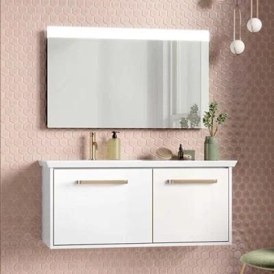 42inch Hangzhou Factory Sale High Quality Bathroom Cabinet with Large Storage &amp; LED Smart Mirror