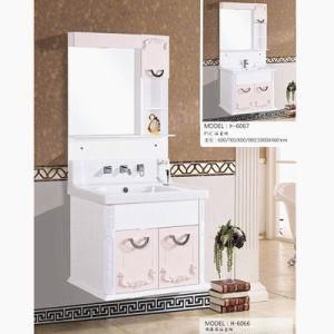 Modern PVC Bathroom Cabinet with Mirror