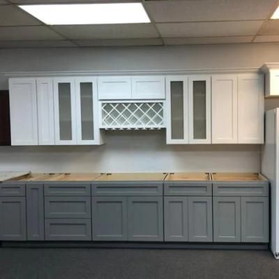 Modern Custom Make High Gloss Lacquer Kitchen Cabinet White 2PAC Kitchen Cabinets