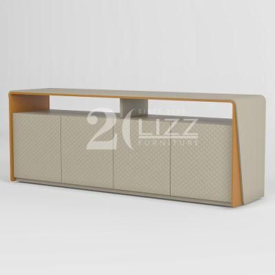 Direct Sale Antique Modern Simple Living Room Furniture Cabinet European Rectangle TV Stand Set