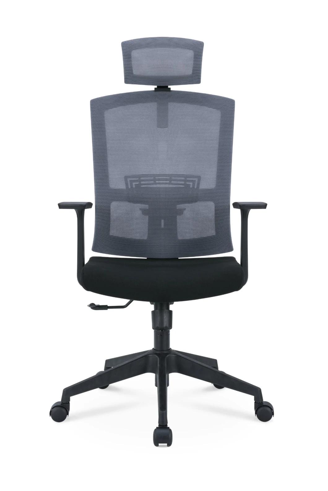 High Back Wheel Swivel Staff Boss Executive Modern Fabric Office Chair