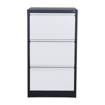 Office Furniture Steel 3-Drawer Cabinet Commercial Grade Fully Assembled 22-in Deep 3 Drawer