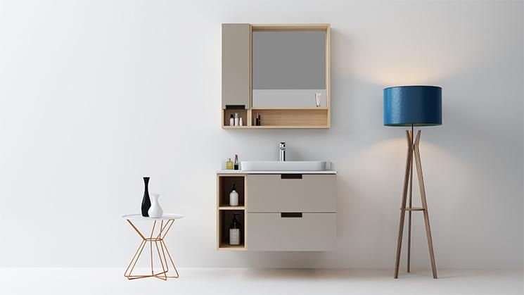 Foshan Factory Italian European Style Bathroom Vanity Washbasin Cabinet Design