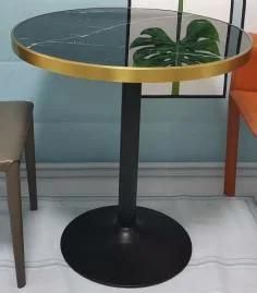 Wholesale Cheap Fashion Nordic Modern Simple Tea Table Living Room Corner Table Metal Marble Coffee Table