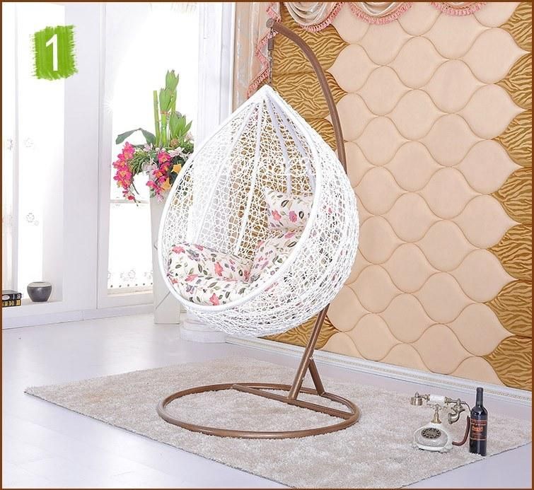 Modern Home Cane Furniture Garden Rattan Patio Leisure Chair Swing Hanging Chair