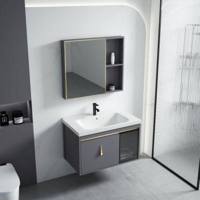 Wall Hung Combination Bathroom Cabinet with Bathroom-Basin-Sink