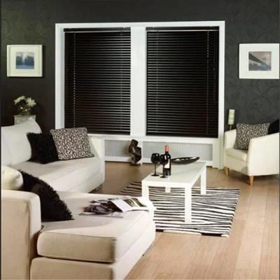 High Quality Motorized Basswood Wooden Blackout Shade Ventian Blinds