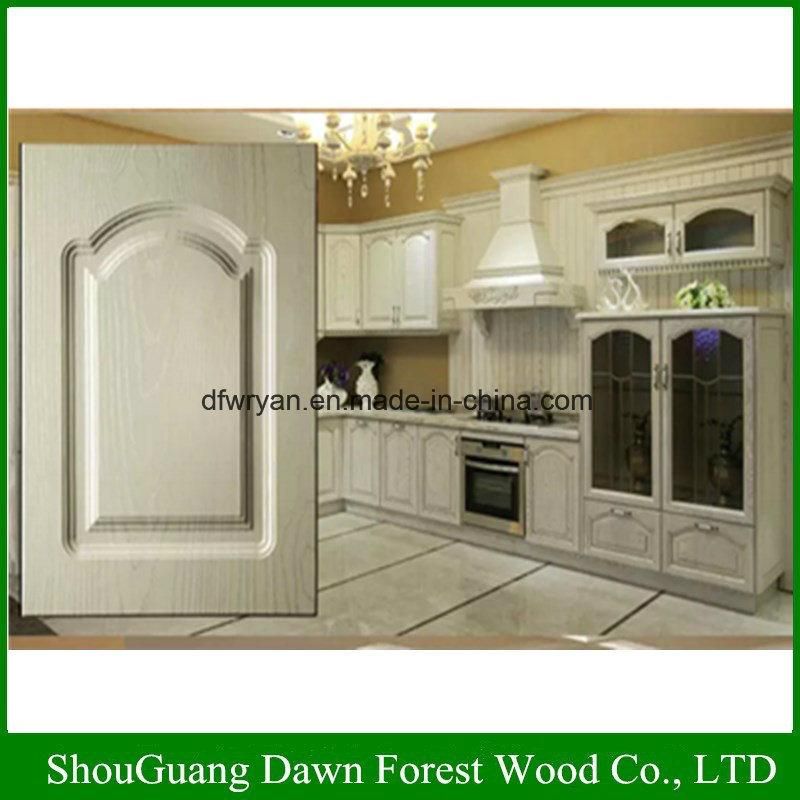 Modern Design PVC Membrane MDF Kitchen Cabinet Door