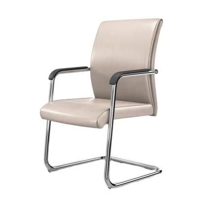 Zode Ergonomic Visitor Modern Swivel Metal Computer Executive Leather Office Chair