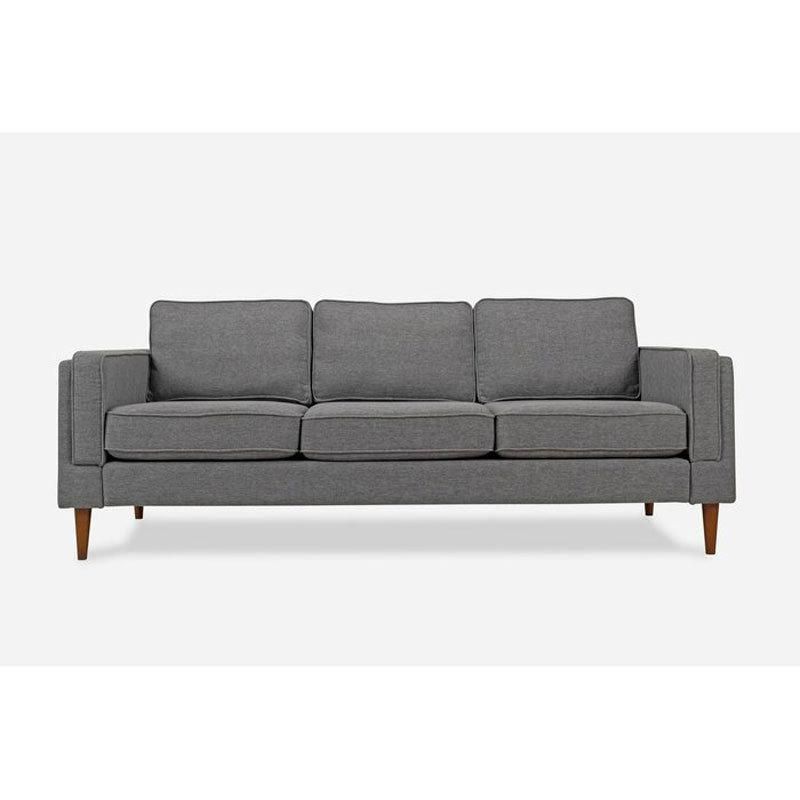 Simple Sofa Living Room Apartment Three-Seat Sofa Modern Fabric Sofa