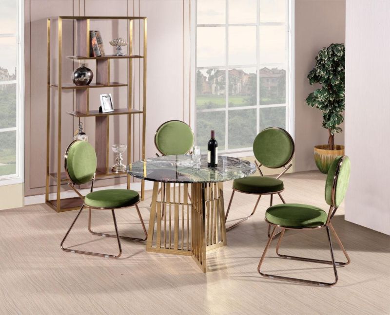 Us Stylish Popular Style Dining Room Set Table Set with 4 Chairs for Dining Room