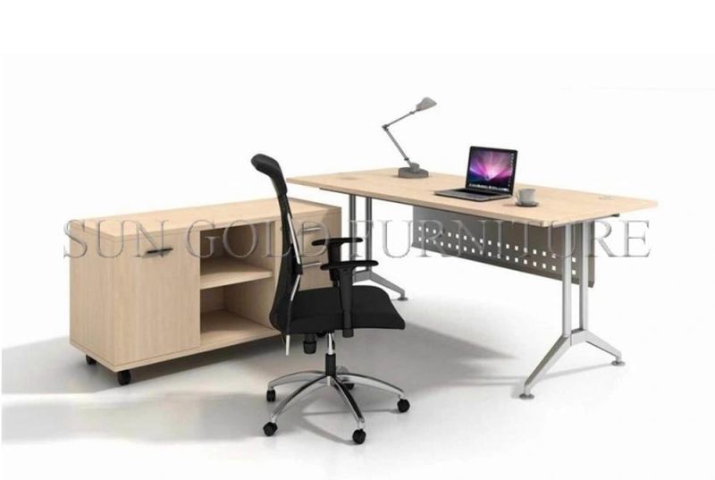 New Design Metal Fram Office Desk L Shaped Executive Office Furniture Office Desk