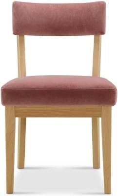 Wholesale Fabric Upholstered Kitchen Dining Restaurant Wooden Chair for Restaurant Furniture