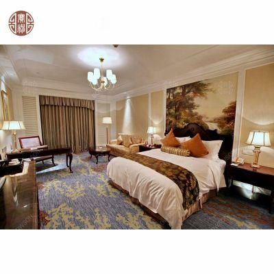 Comfortable Wooden Double Bedroom Hotel Apartment Furniture