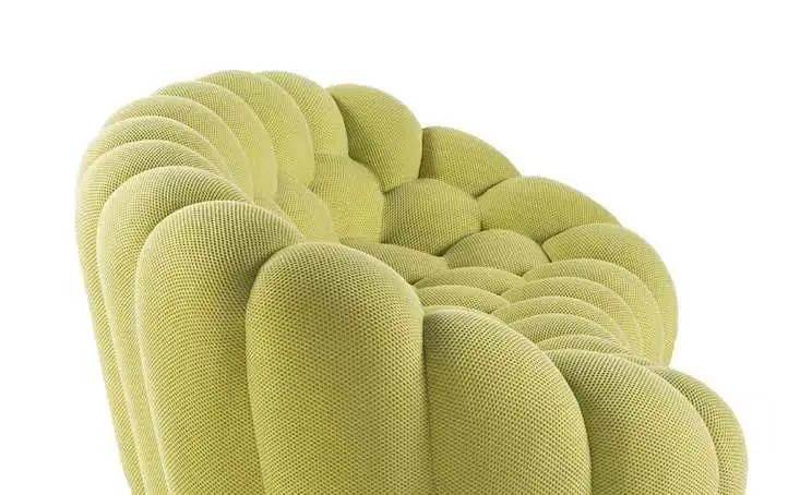 Modern Fabric Soft Single Double Honeycomb Bubble Sofa Seater Couch