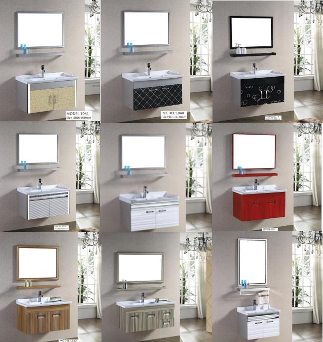 Bathroom Furniture Stainless Steel Cabinet Vanity