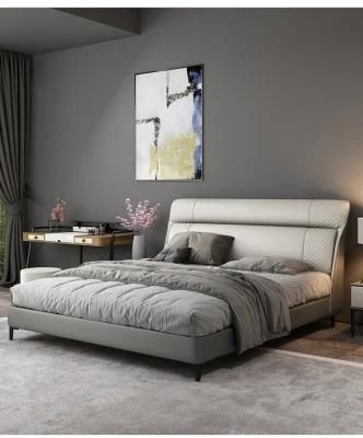 Latest New Bedroom Furniture Modern Furniture Home Furniture Bed Upholstered Leather Bed