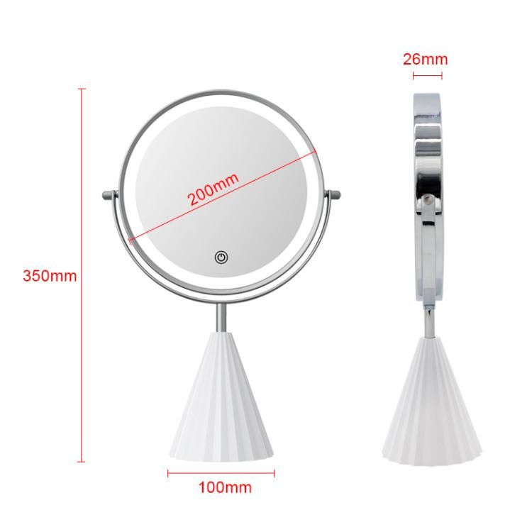 Hot Selling USB Rechargeable LED Beauty Makeup Vanity Mirror