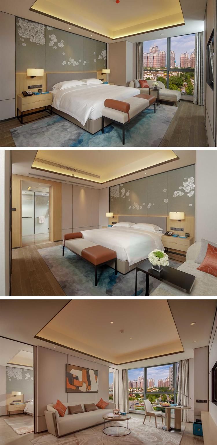 Hotel Bedroom Furniture Solid Wood & Plywood & Veneer