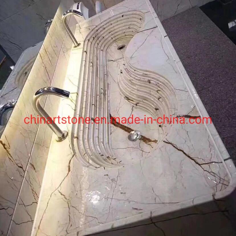 Nature Granite Marble Quartz Stone Furniture for Dining Room