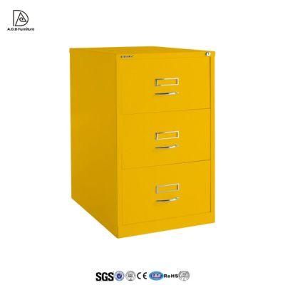 3-Layer Vertical Office Furniture Steel Filing Cabinet