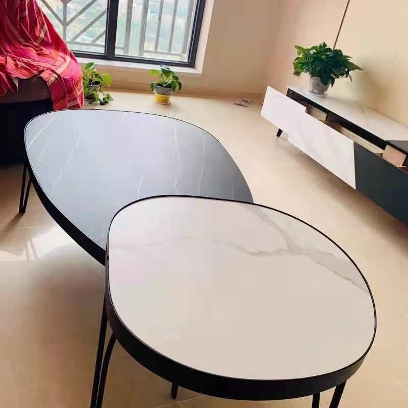 Home Furniture Special Shape Marble Tea Table