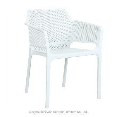 Rikayard High Quality Modern Cheap Wholesale Greenbay Dining Arm PP Plastic Chair