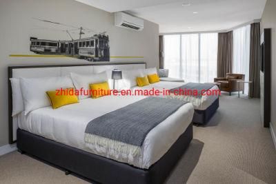 Modern Design Queen Headboard Hotel Apartment Villa Living Room Bedroom Furniture Double King Size Bed
