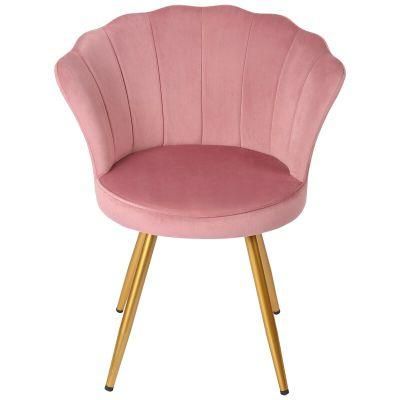 Modern Furniture Living Room Velvet Coffee Chairs Cafe Single Sofa