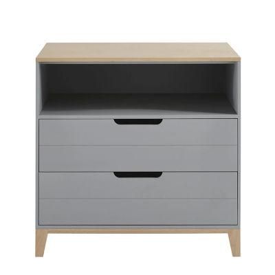 Best Selling Modern Design Kids 2-Drawer Chest Kids Furniture Cabinet