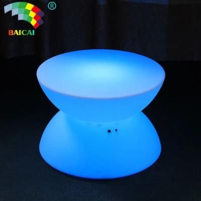 Cost Effective 16colors Changingrotational Moldingled Bar Table