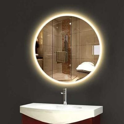 Bathroom Round Mirror Touch Switch Smart Lighted LED Mirror Manufacturer