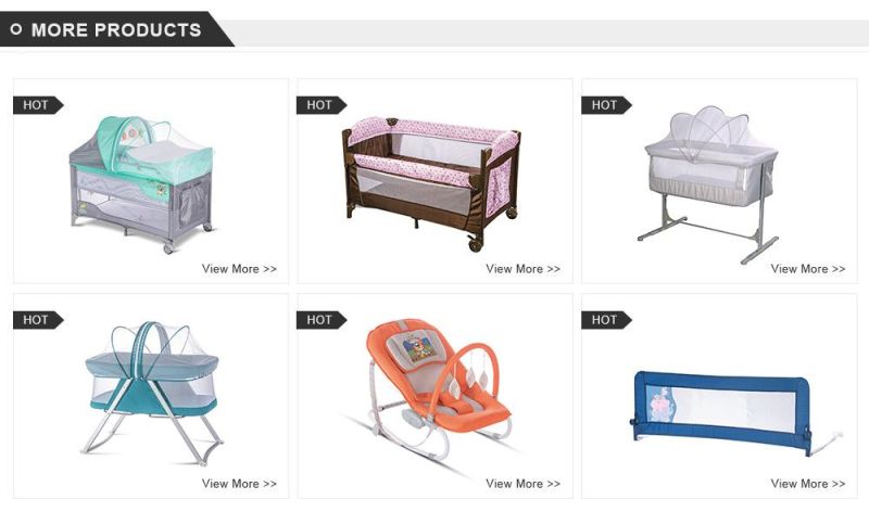 Factory Hot Selling Baby Playpen Barrier High Quality Infant Baby Bed Guardrail in Door