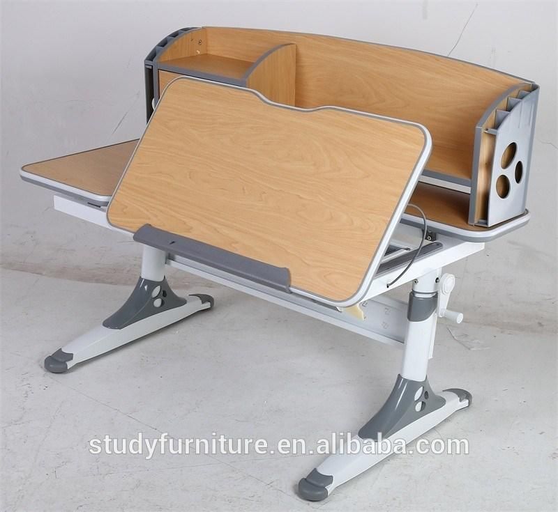 Height Adjustable Ergonomic Kids Desk with Bookstand