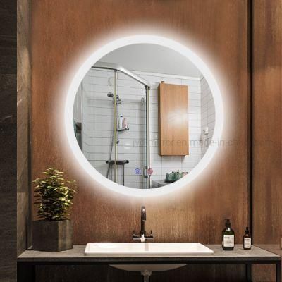 IP44 Water Proof Round LED Backlit Bathroom Mirrors with Anti-Fog