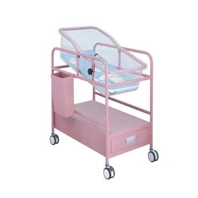 Modern Fashion Stainless Steel Furniture Drawers Side Baby Cot