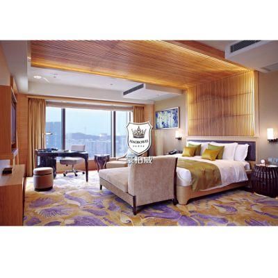 Hotel Room Furniture Set Modern 5 Star Hotel Marriott Furniture in High Quality Headbaord Wardrobe