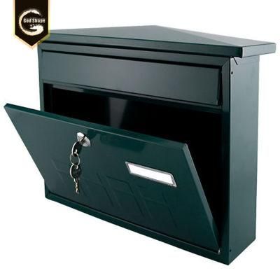 Stainless Steel Wall Mounted Cambered Mail Box for Letters-0418e