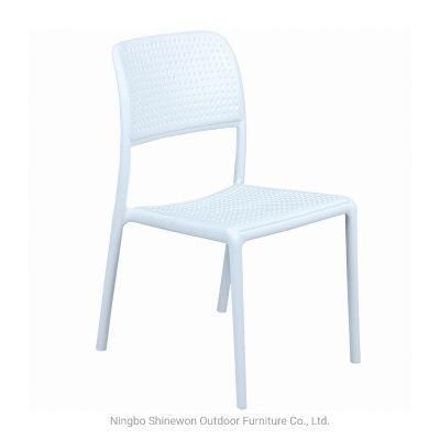 Rikayard High Quality Modern Cheap Wholesale Nepal Dining Armless PP Plastic Chair