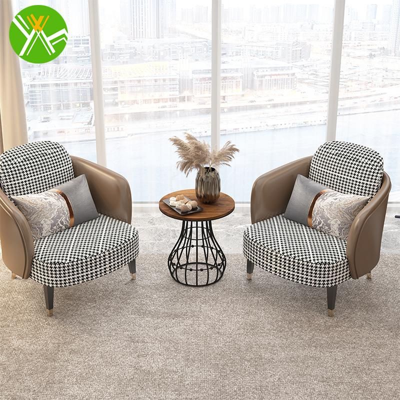 Yuhai Hotsale Simple Modern Marble Living Room Mini Round Side Coffee Table Bed Side Table Lamp for Living Room