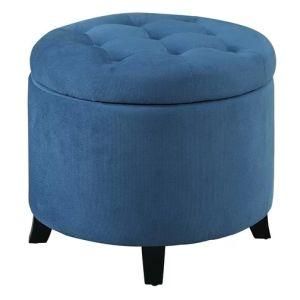 Chinese Modern Leisure Wooden Fabric Office Home Hotel Living Room Outdoor Garden Kids Bedroom Furniture Ottoman Storage Pouf Sofa Dining Chair