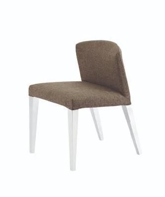 Comfortable Modern Dining Chairs with Metal Frame and Cushion