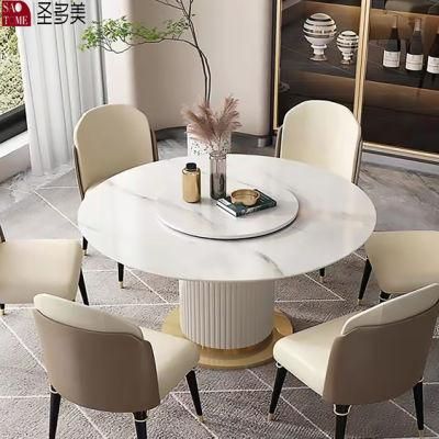 Modern Functional Home Kitchen Furniture Round Dining Table