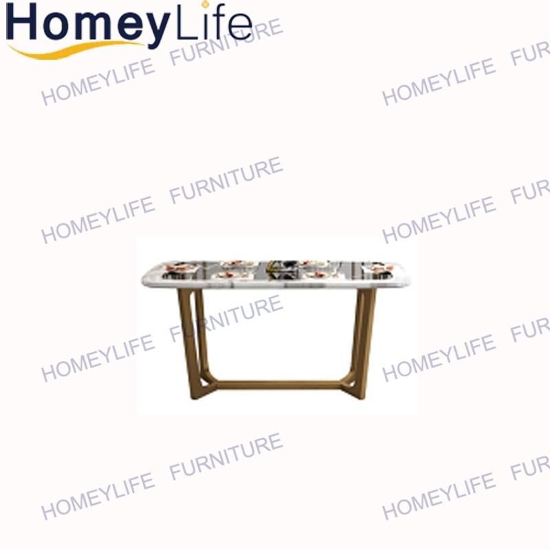 French Design Simplicity Modern Restaurant Kitchen Dining Table Set