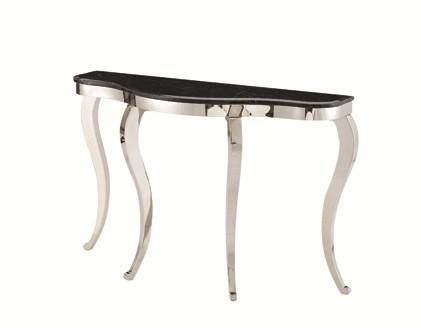Creative Console Tables with Stainless Steel Frame with Nature Marble Top