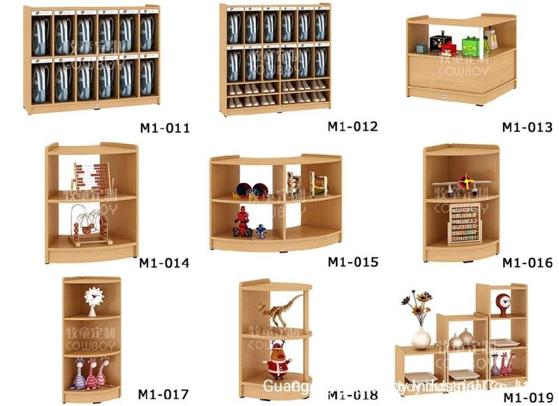 Cowboy Kids Bookshelf Kids Book Rack Bookcase for Daycare and Nursery Classroom